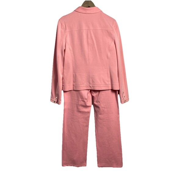 NORDSTORM women Jacket And Pants Set Pink Size M And 8 ( See Pic) - Picture 2 of 12